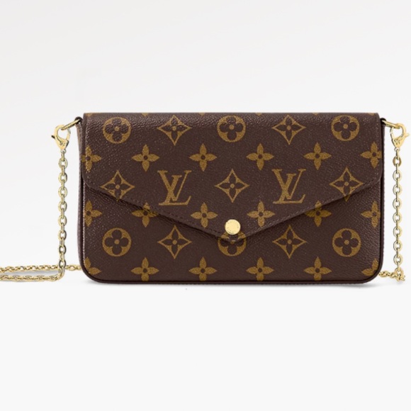 🥰🆕💯Authentic Louis Vuitton Monogram Felicie Pochette - Picture 8 of 12